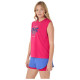 Asics Γυναικεία αμάνικη μπλούζα Game Seasonal Graphic Top